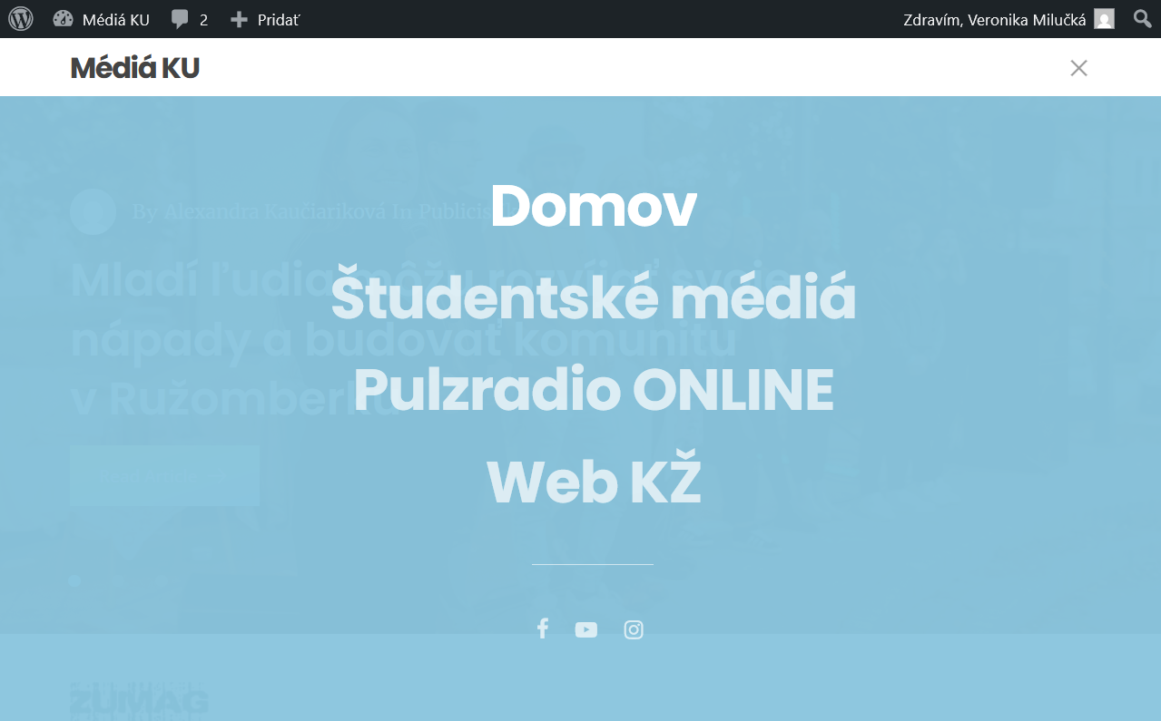 Povedomie o stránke media.ku je nedostatočné