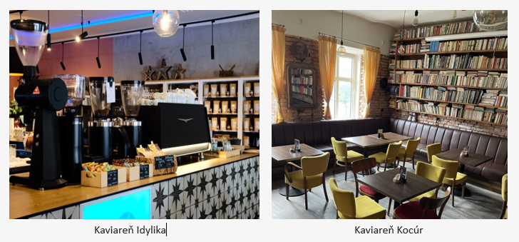 Kaviarne Idylika a Kocúr: čo ponúkajú a komu sedia