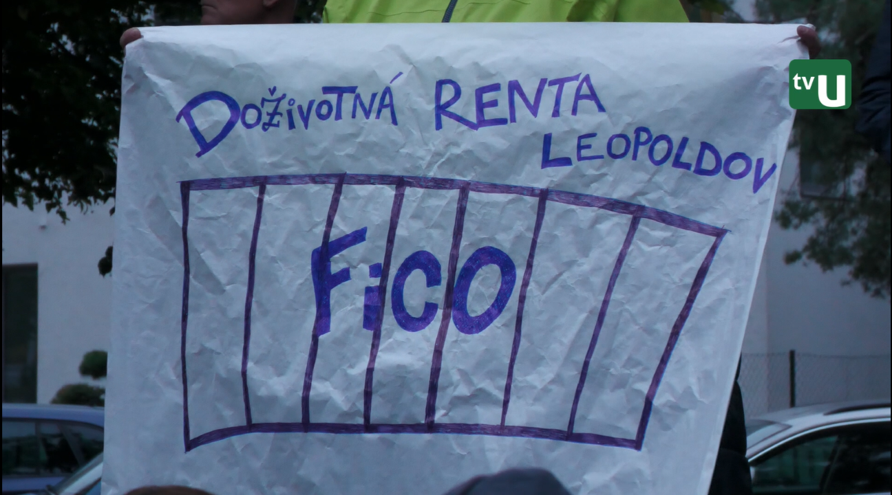 Protesty proti konsolidácií boli aj v Ružomberku